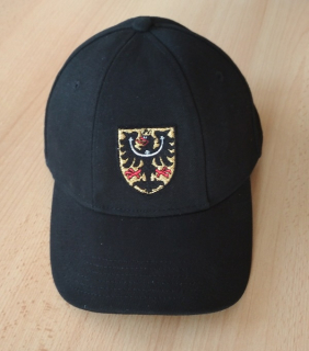 Kšiltovka černá se znakem Slezska